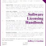 Cover of the Software Licensing Handbook, 2d Edition